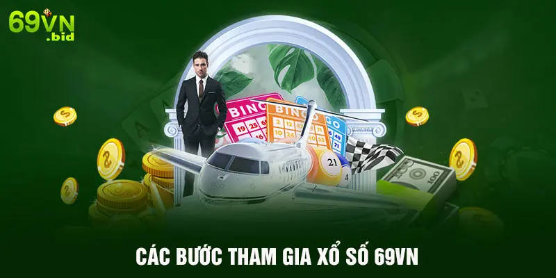 Các bước tham gia Xổ số 69VN